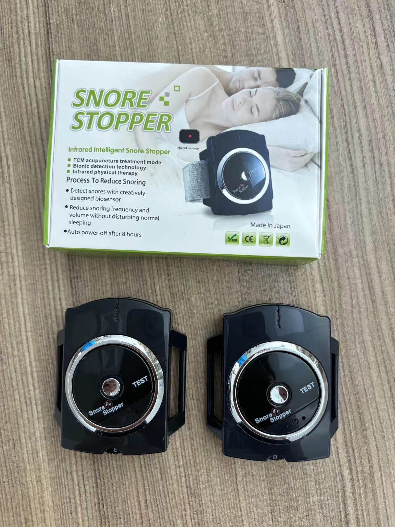 Smart Wrist Snoring Therapy Device