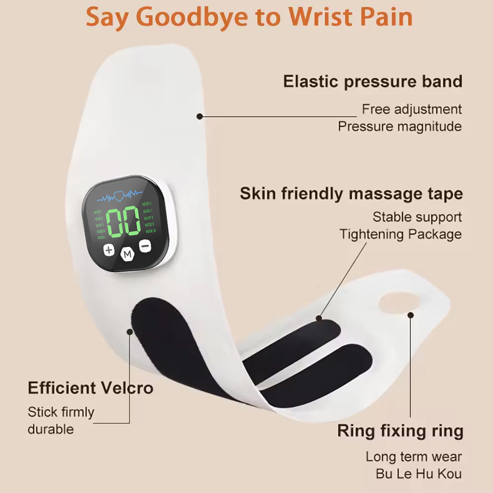 EMS Smart Hand Massager with Heat Therapy