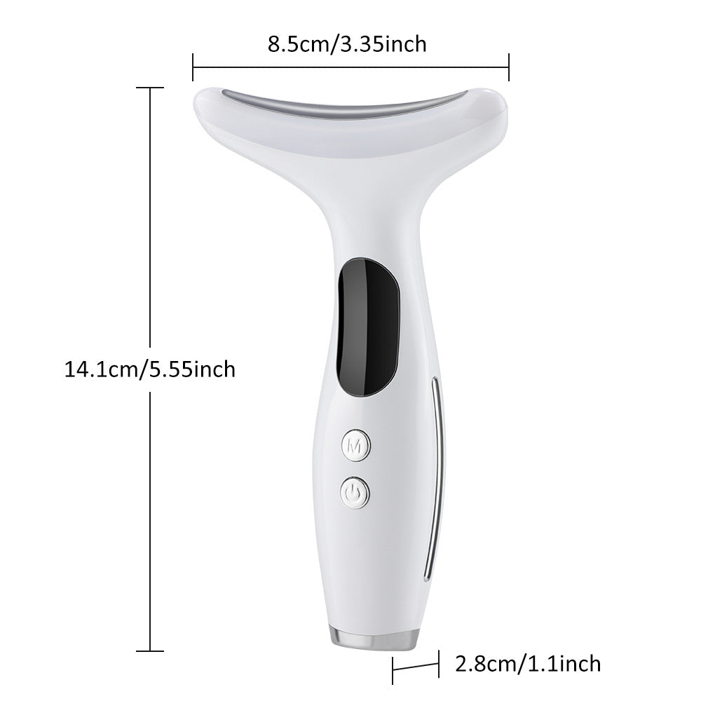 Intelligent Neck Beauty Device with Microcurrent and Warm Compress