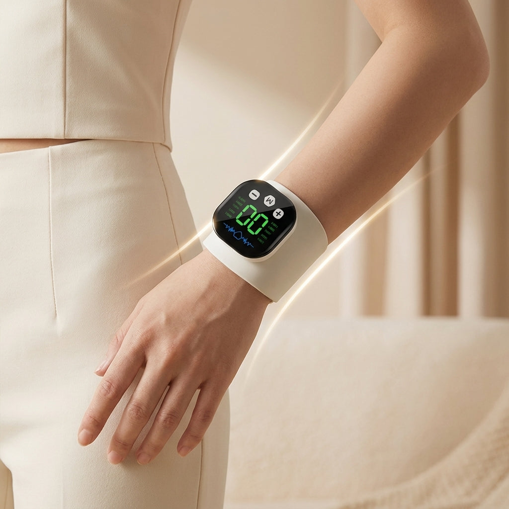 EMS Smart Hand Massager with Heat Therapy