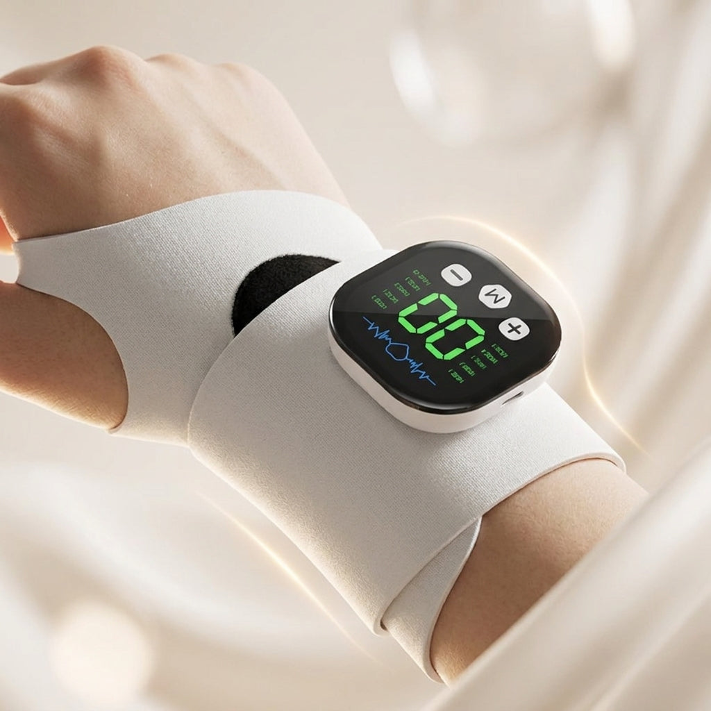 EMS Smart Hand Massager with Heat Therapy
